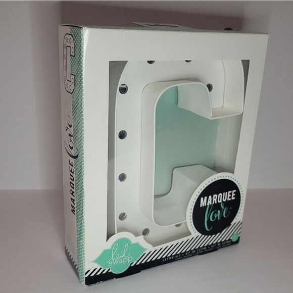 American Crafts Letter C Marquee Kit - Picture 3 of 7